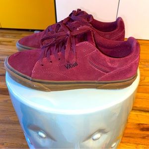 VANS Seldan Suede Port/Gum Maroon Sneakers